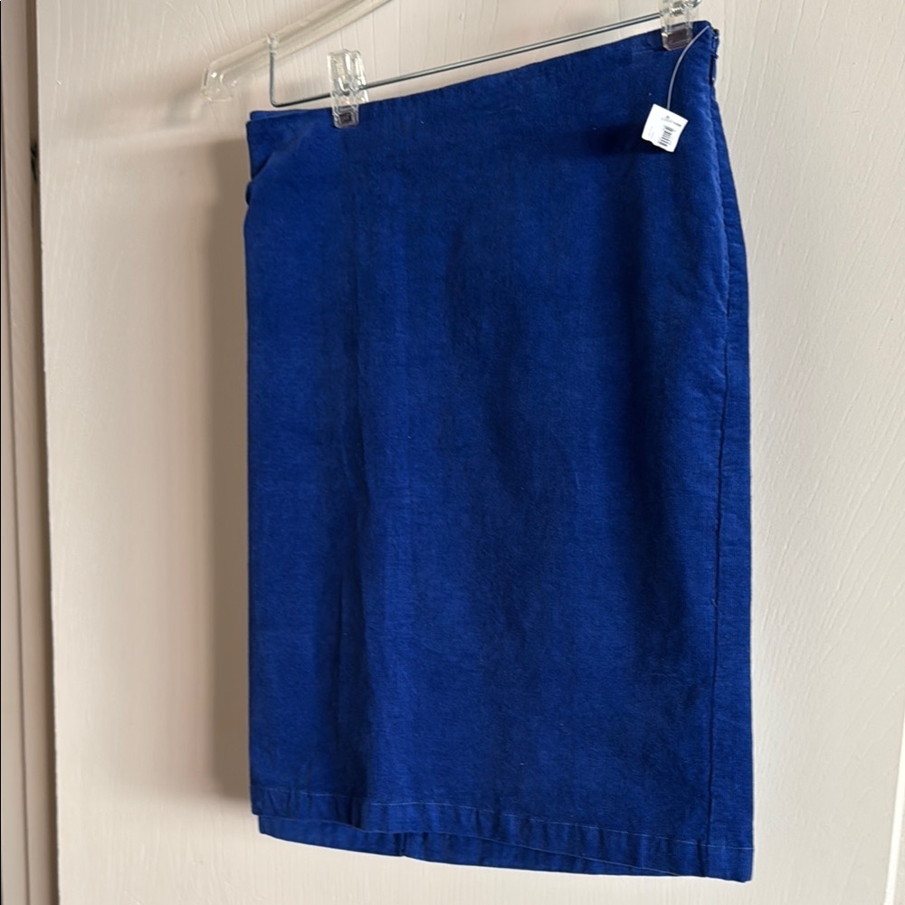 Old Navy Blue Pencil Skirt Knee-Length Workwear
